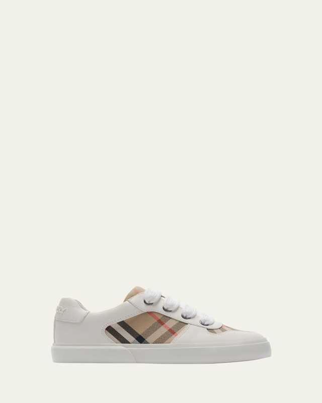K1 NOAH LACE UP CHECK SNEAKER